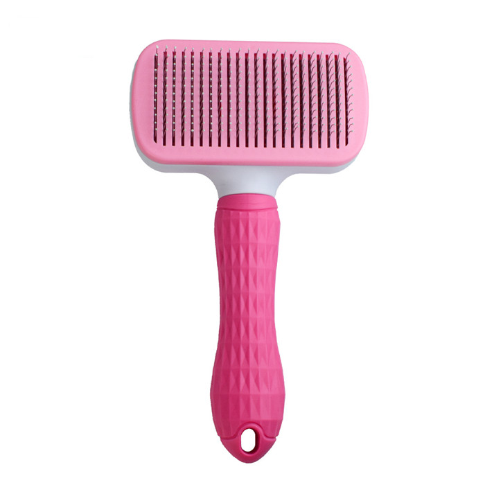 Button Pet Hair Removal Comb 4