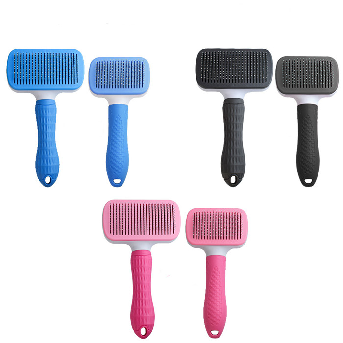 Button Pet Hair Removal Comb 5