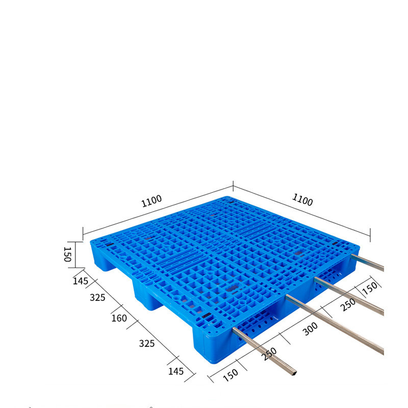 Light-Duty Nine-Runner Plastic Pallet